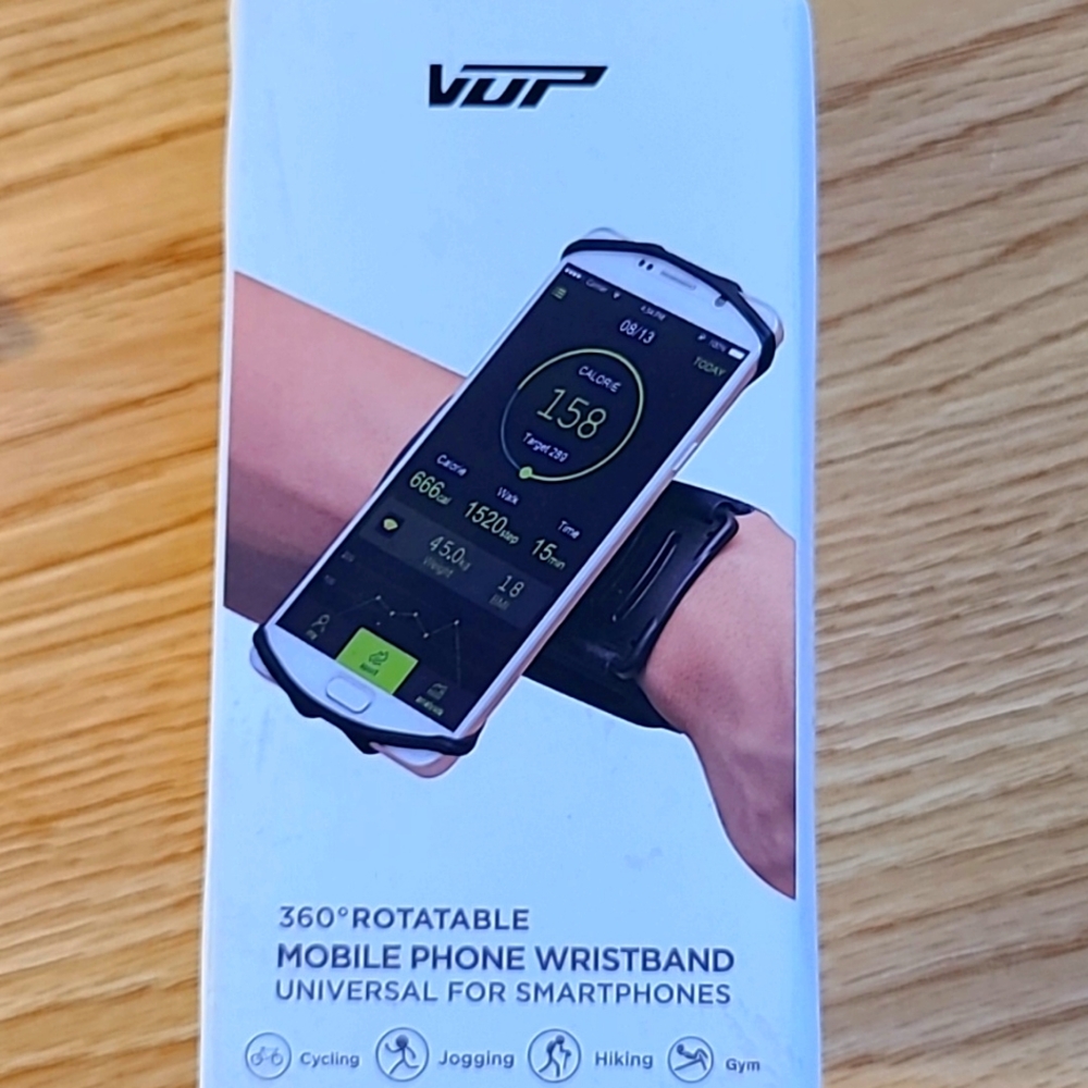 Moble phone wristband